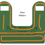 Hood Saver Glue Pattern